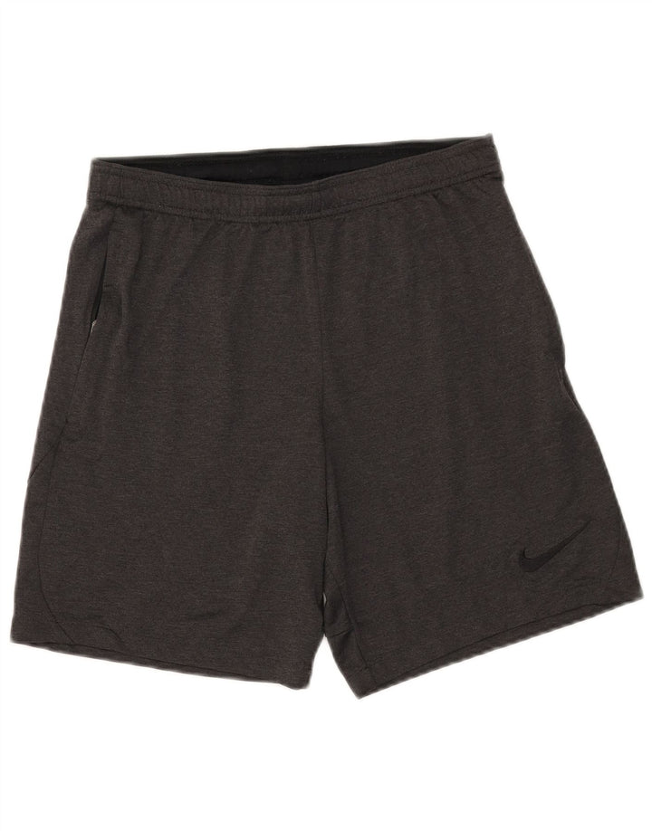 Ανδρικά σορτς Nike Dri Fit Slim Fit Sport σορτς από μεσαίο γκρι πολυεστέρα