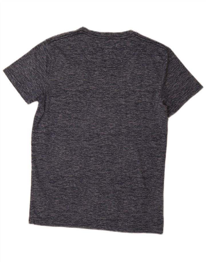 Ανδρικό T-Shirt HOLLISTER Τοπ Μικρό Navy Blue από βαμβάκι
