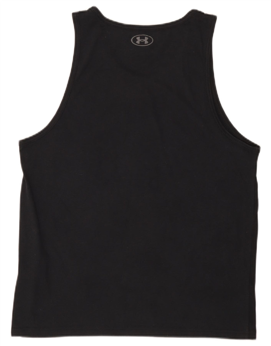 Ανδρικό γραφικό γιλέκο Under Armour Top μεγάλο μαύρο βαμβακερό