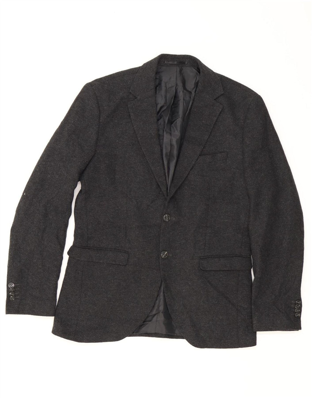 JACK & JONES Ανδρικό σακάκι με 2 κουμπιά σακάκι UK 42 XL Γκρι ψαροκόκαλο