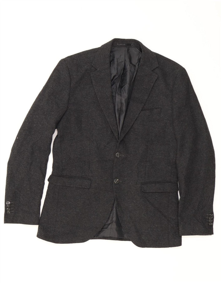 JACK & JONES Ανδρικό σακάκι με 2 κουμπιά σακάκι UK 42 XL Γκρι ψαροκόκαλο