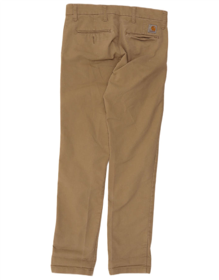 Ανδρικό Slim Chino Παντελόνι Carhartt W30 L32 Beige Polyester