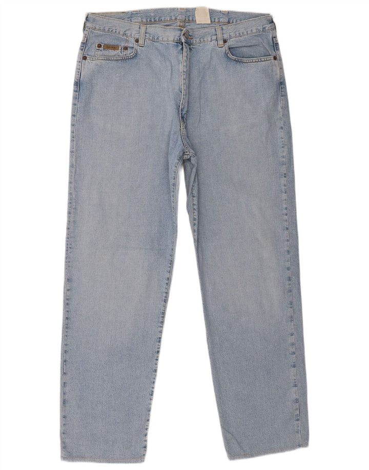 Ανδρικό τζιν ίσιο Calvin Klein W38 L29 Μπλε βαμβακερό