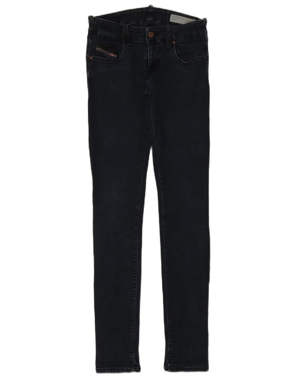 Diesel Γυναικείο Grupee Super Slim Skinny Jeans W28 L32 Μαύρο βαμβακερό