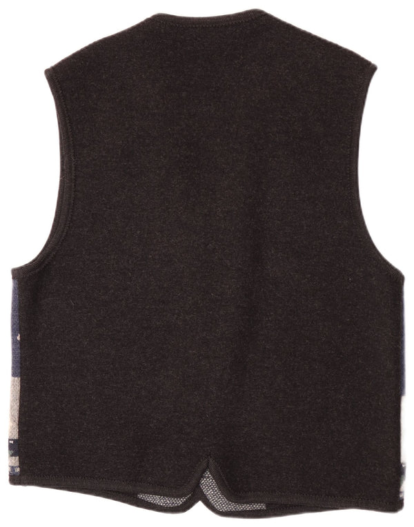 Giesswein Ανδρικό Αμάνικο Ζακέτα EU 58 2XL Navy Blue Fair Isle