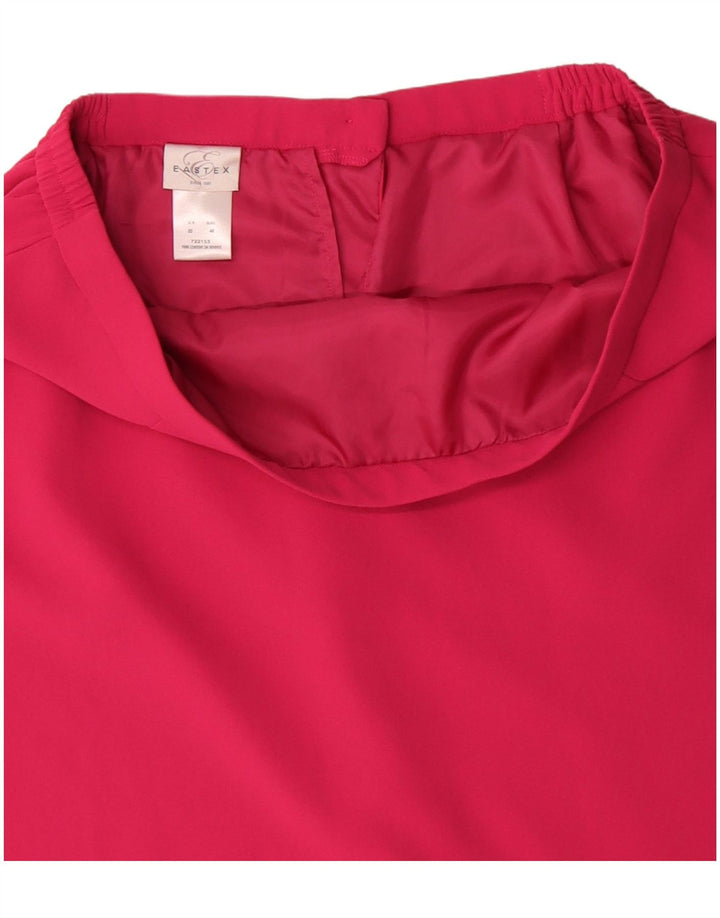 Eastex Γυναικεία Pencil Φούστα EU 46 XL W36 Pink Polyester