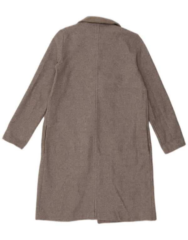 Zara Γυναικείο Πανωφόρι UK 10 Small Grey Polyester
