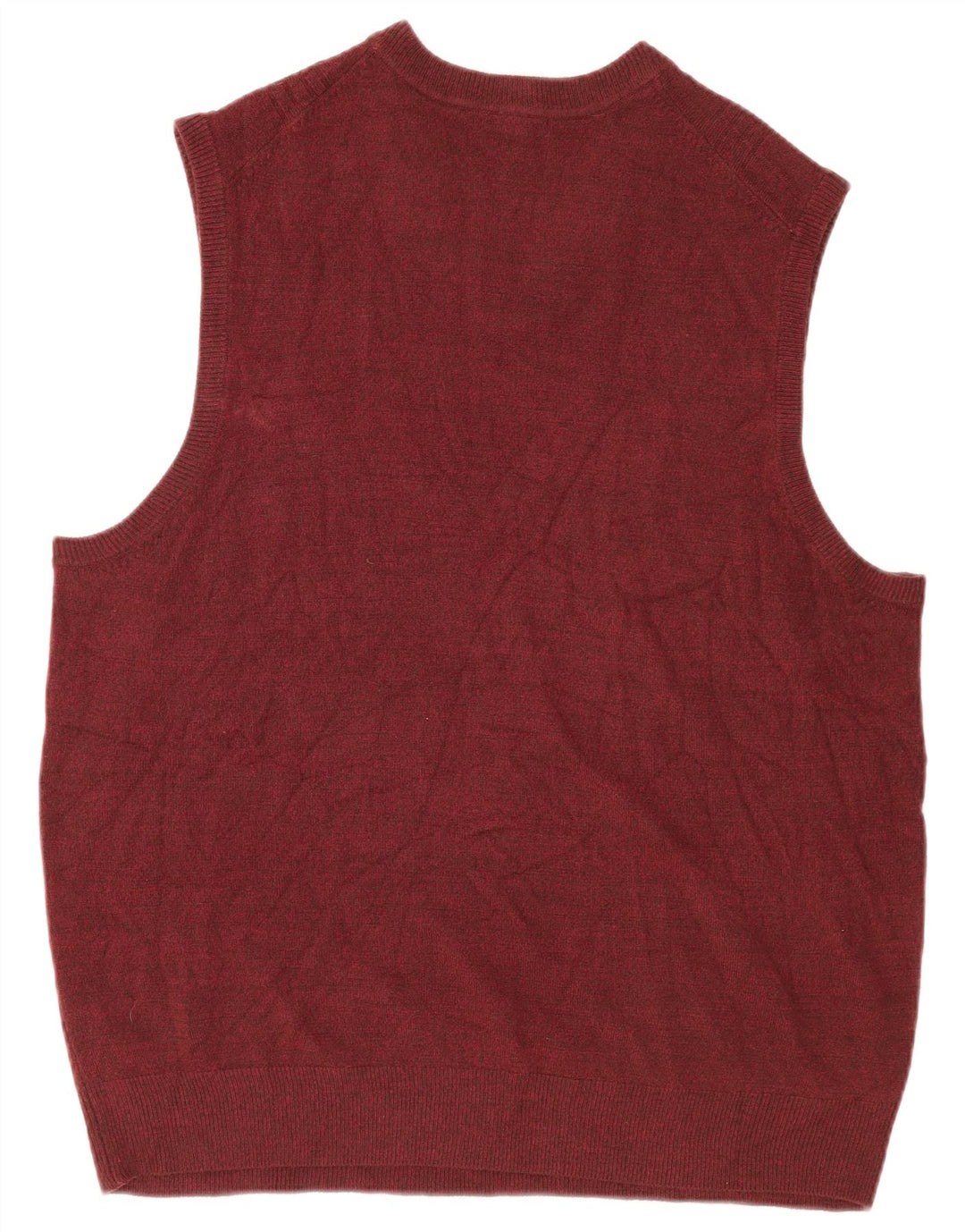 DOCKERS Ανδρικό γιλέκο Tank Top 2XL Burgundy Check Acrylic