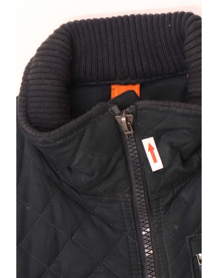 Superdry Ανδρικό καπιτονέ μπουφάν UK 36 Small Green Polyester