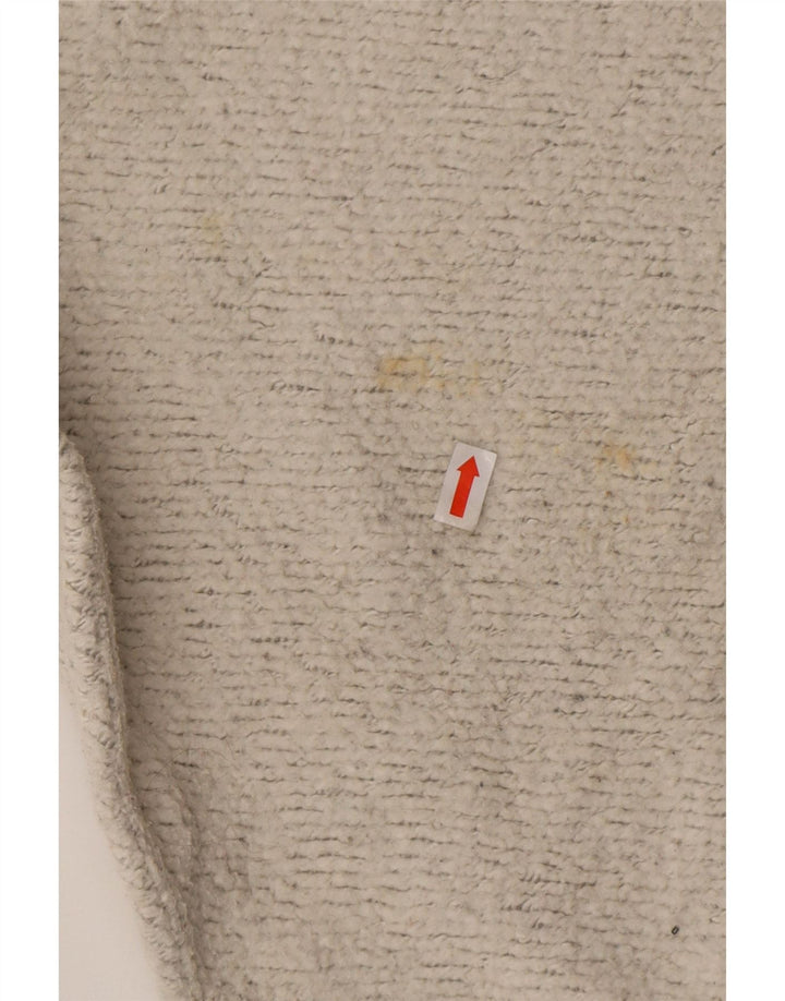 Jack Wills Γυναικεία φούτερ Crop Jumper UK 12 Medium Grey Cotton