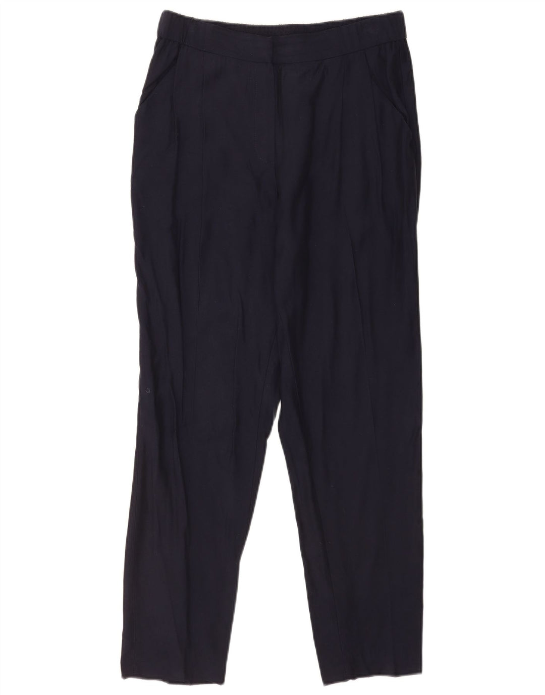 Massimo Dutti Γυναικείο ίσιο παντελόνι Chino EU 40 Medium W30 L29 Navy Blue