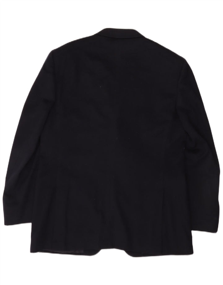 Canali Ανδρικό σακάκι σακάκι με 3 κουμπιά IT 52 XL Navy Blue Wool