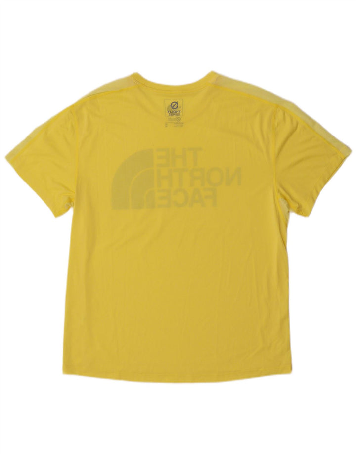 Ανδρικό γραφικό T-Shirt North Face Top Medium Yellow
