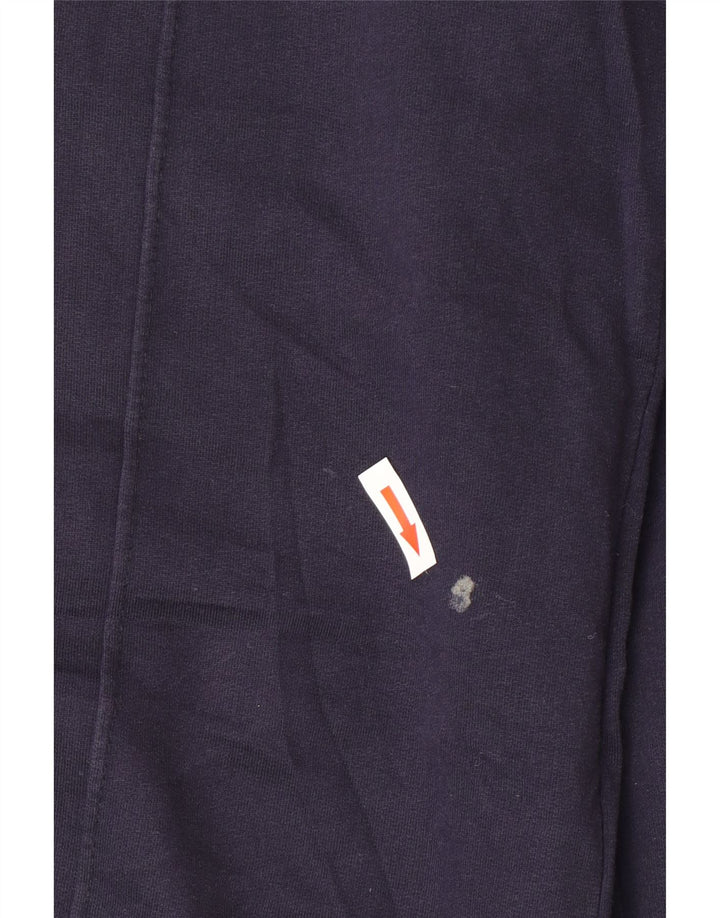 Zara Γυναικεία φόρμα παντελόνι UK 12 Medium Navy Blue Colourblock