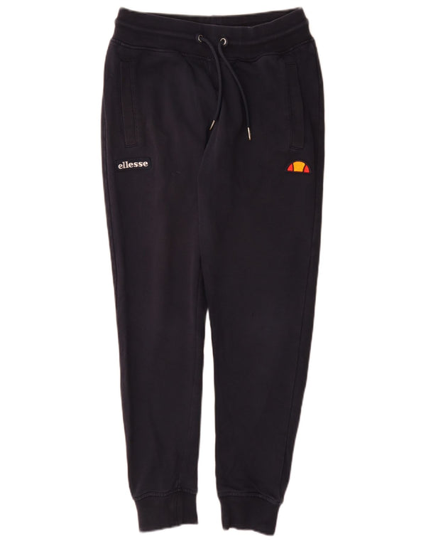 Ellesse Γυναικεία φόρμα γραφικής φόρμας παντελόνι Joggers UK 6 XS Navy Blue Cotton