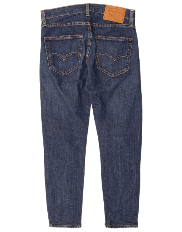 Levi's Womens 512 Slim Tapered Jeans W29 L28 Navy Blue Cotton