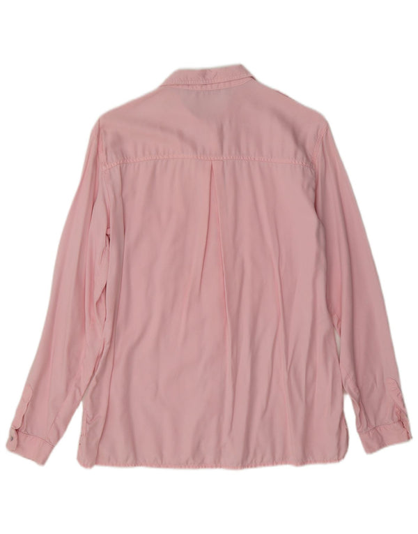 Zara Γυναικείο Military Oversized πουκάμισο UK 10 Small Pink
