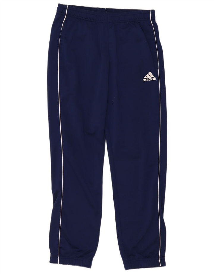 Ανδρική αθλητική φόρμα Adidas Παντελόνι μεσαίου μπλε ναυτικού πολυεστέρα