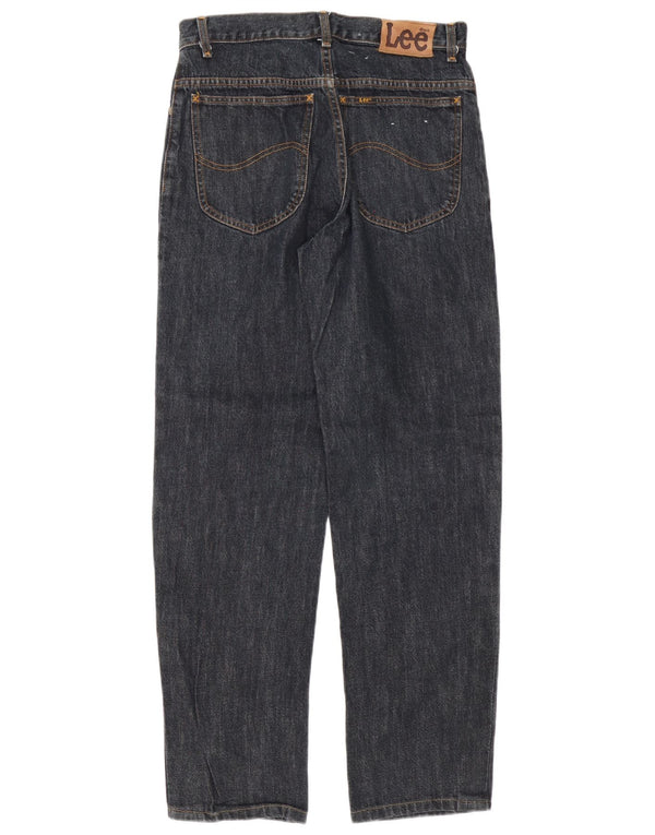 Lee Mens Straight Jeans W31 L32 Γκρι βαμβακερό