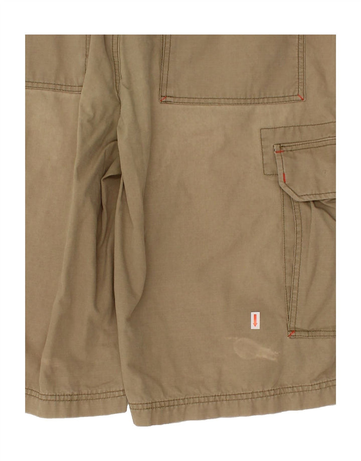 TOMMY HILFIGER Mens Cargo Shorts Medium W34 Brown Cotton Classic Vintage Tommy Hilfiger and Second-Hand Tommy Hilfiger from Messina Hembry 