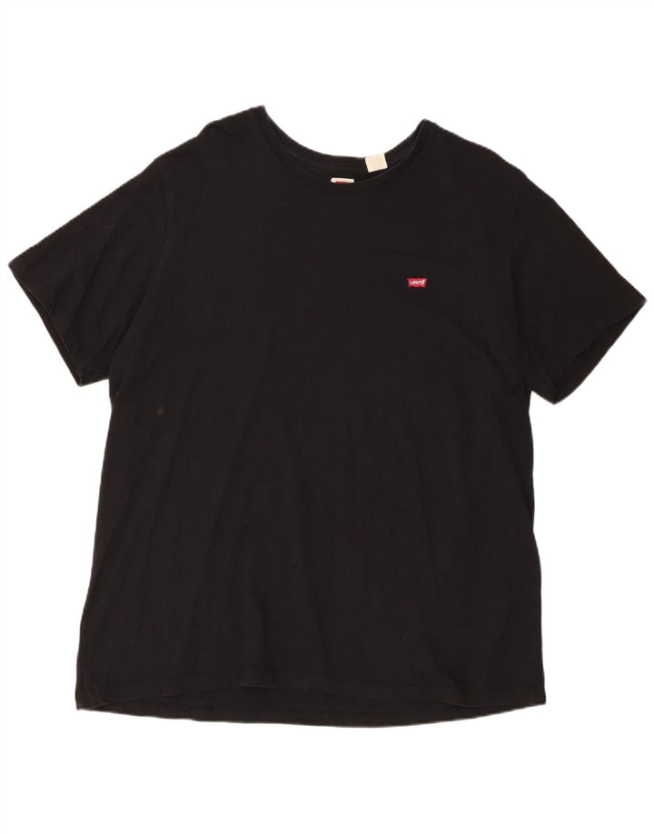 Γυναικείο T-Shirt Levi's Regular Fit Top 2XL Μαύρο