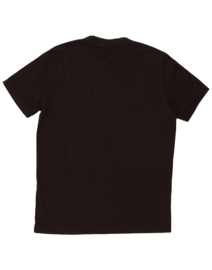 Ανδρικό γραφικό T-Shirt Champion Top Μεσαίο μαύρο βαμβακερό
