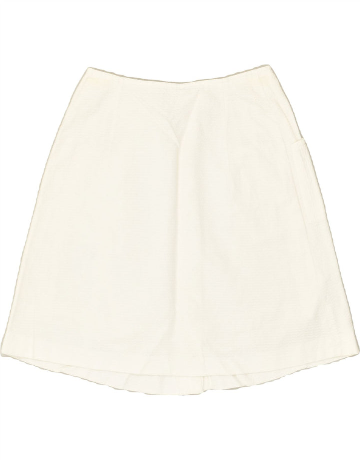 VINTAGE Womens A-Line Skirt W25 XS Off White | Vintage Vintage | Thrift | Second-Hand Vintage | Used Clothing | Messina Hembry 
