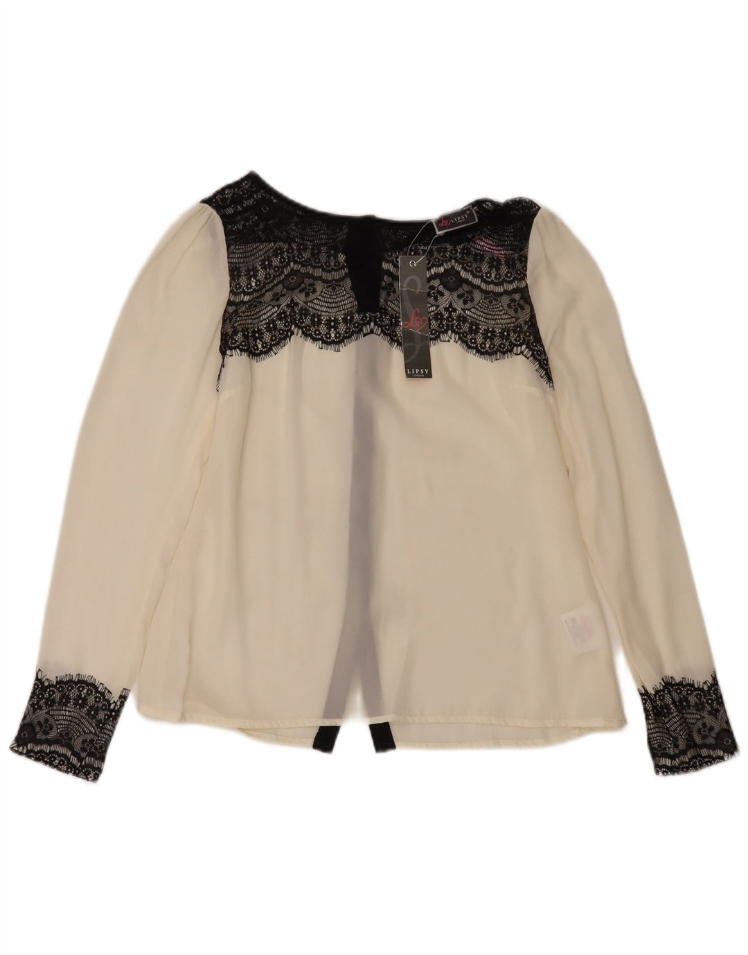 Lipsy γυναικείο πουκάμισο μπλούζα UK 12 Medium White Floral Polyester