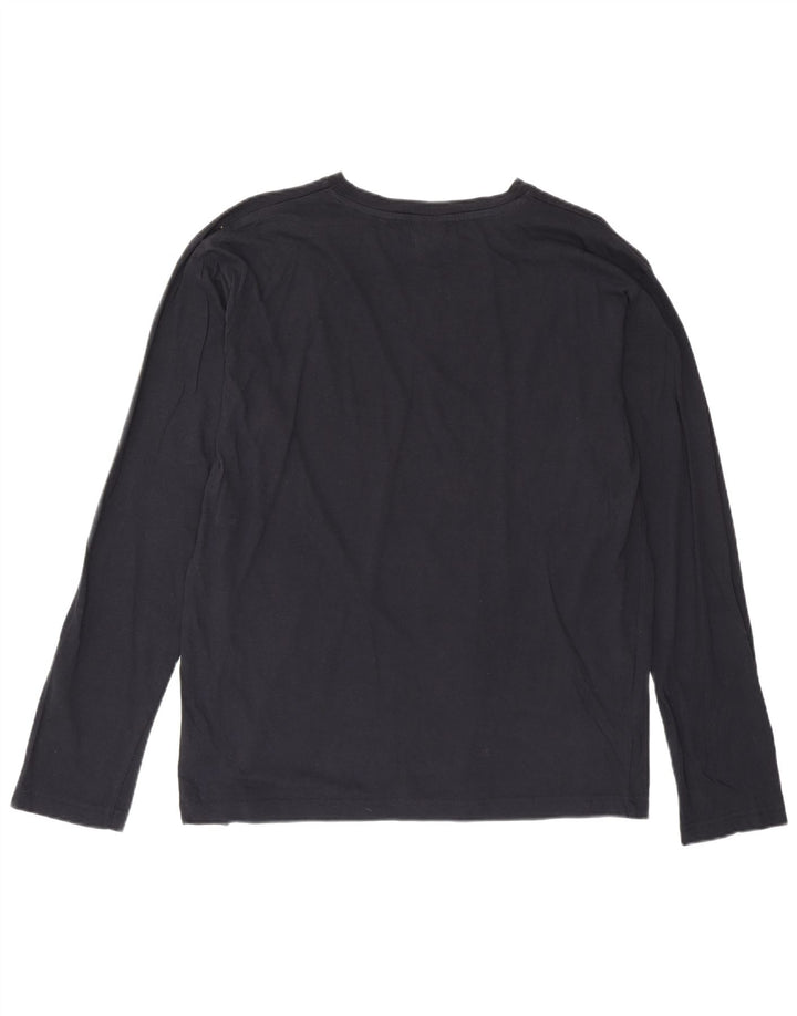Lotto Ανδρικό τοπ μακρυμάνικο μεγάλο μπλε βαμβακερό
