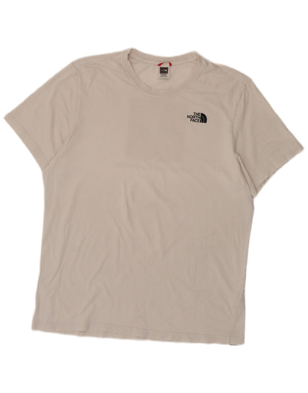 THE NORTH FACE Ανδρικό γραφικό T-Shirt Top XL από λευκό βαμβακερό