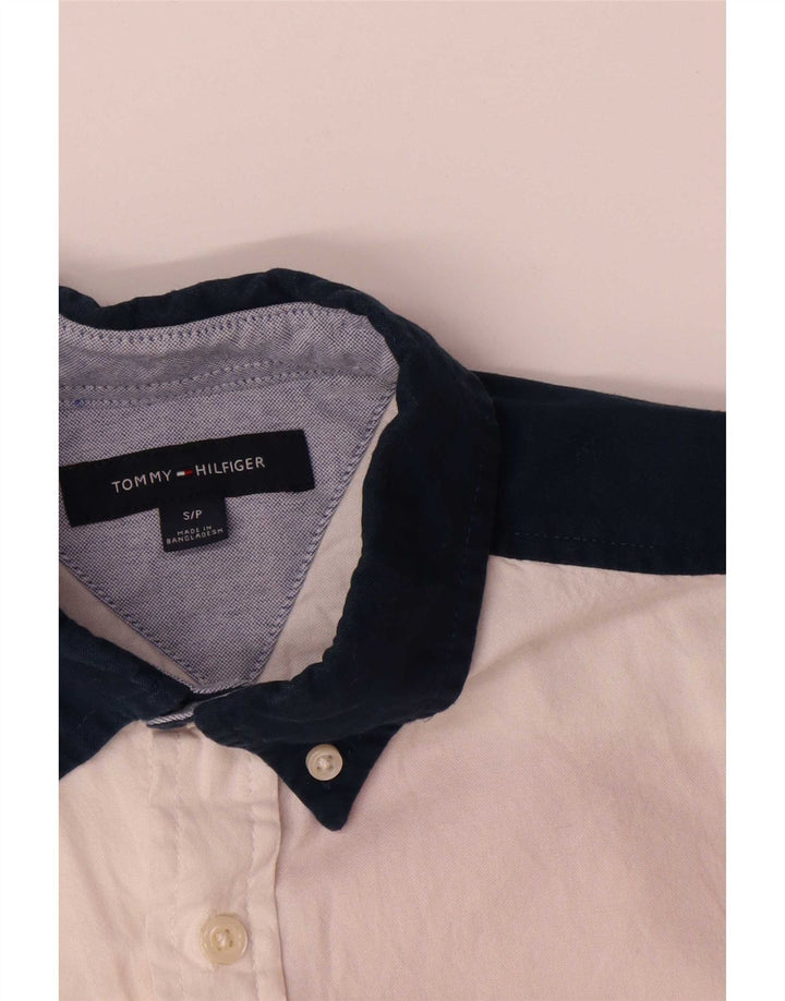 Ανδρικό κοντομάνικο πουκάμισο Tommy Hilfiger Μικρό πολύχρωμο Colourblock