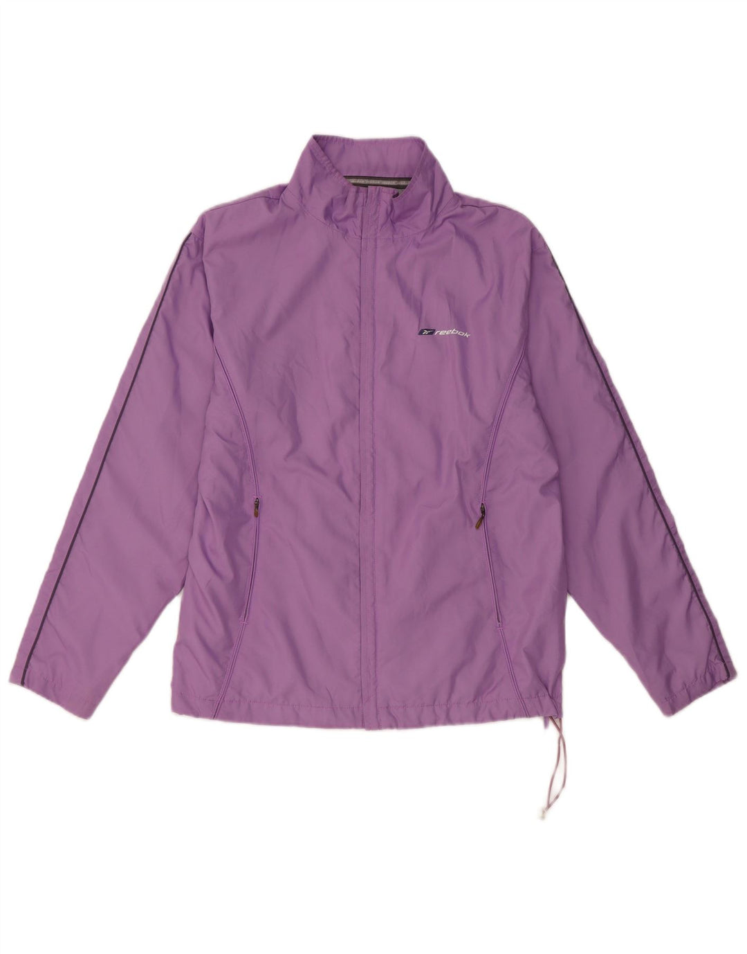 Γυναικεία αθλητική φόρμα Reebok Top Jacket UK 12 Medium Purple Polyester