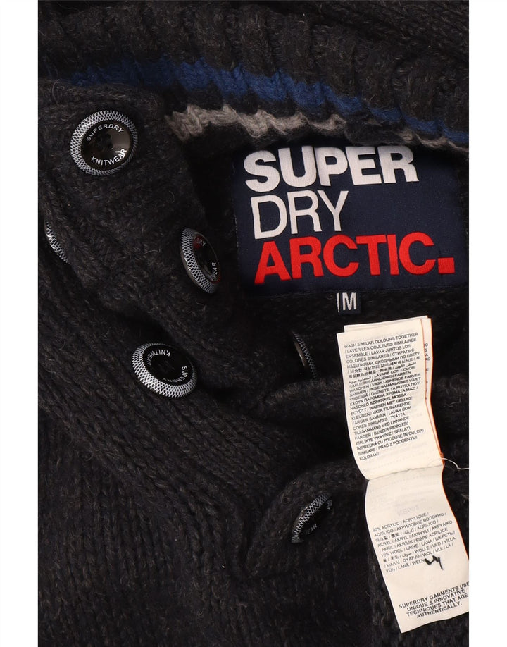 Ανδρικό πουλόβερ με κουκούλα Superdry Μεσαίο μπλε ακρυλικό
