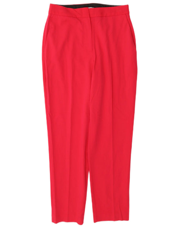 Marks & Spencer Γυναικείο κωνικό παντελόνι Chino UK 8 Small W27 L27 Pink
