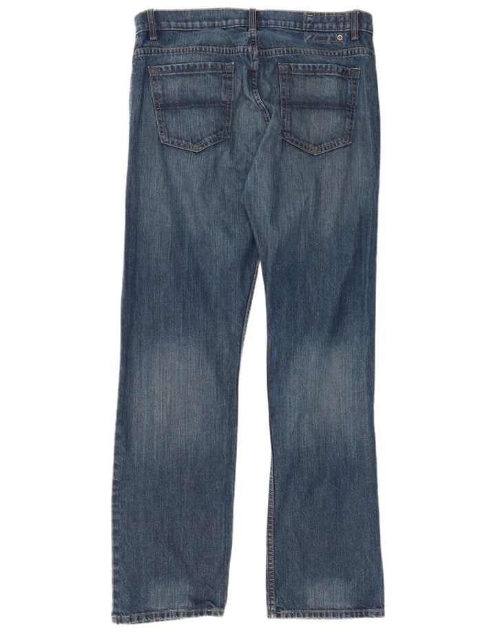 Ανδρικό τζιν Marks & Spencer Blue Harbor Straight W36 L33 Blue Cotton
