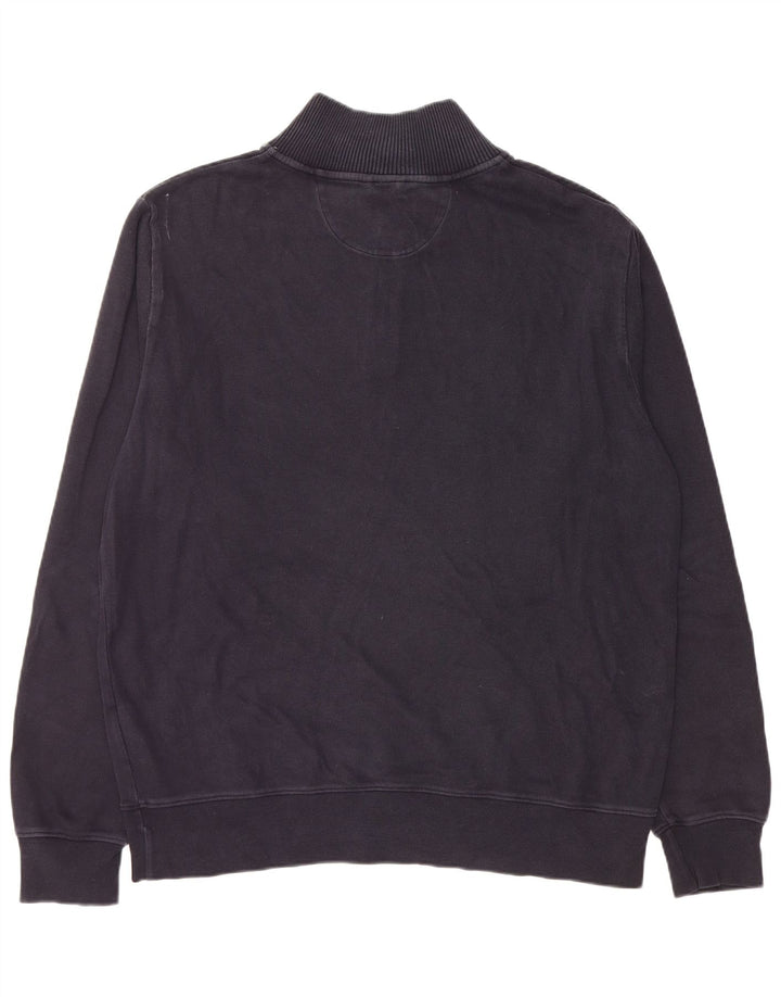 Ανδρικό φούτερ GANT με φερμουάρ Jumper 2XL Navy Blue Cotton