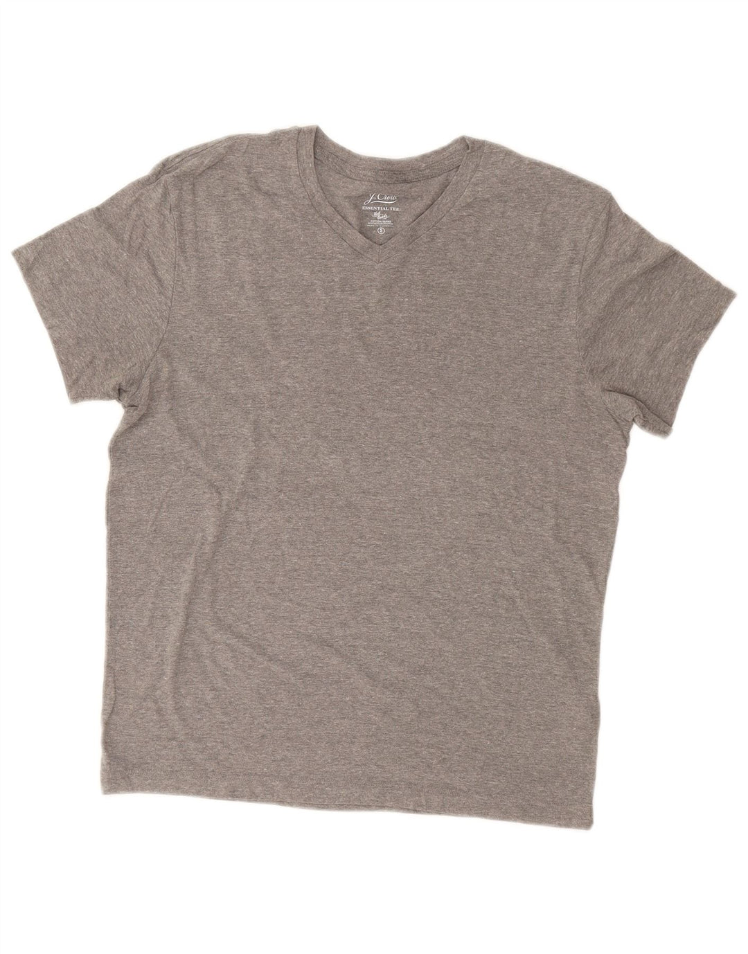 J. CREW Mens T-Shirt Top Small Grey Cotton