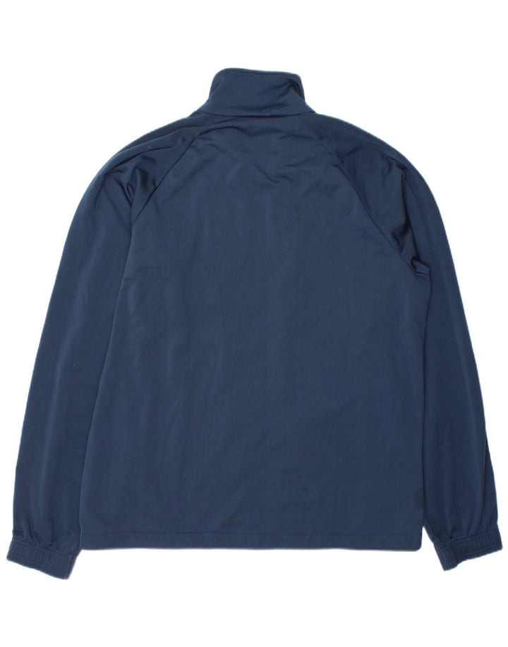 Ανδρική φόρμα Asics Top Jacket XL Navy Blue ριγέ πολυεστέρας
