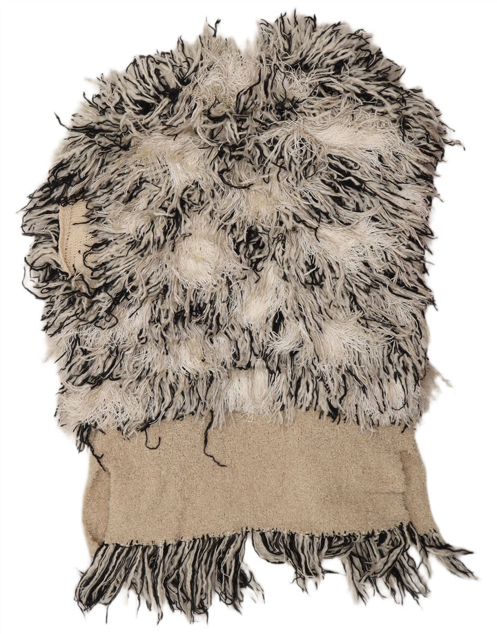 MALENE BIRGER Γυναικείο πουλόβερ ζακέτα UK 10 Small Off White Bohemian