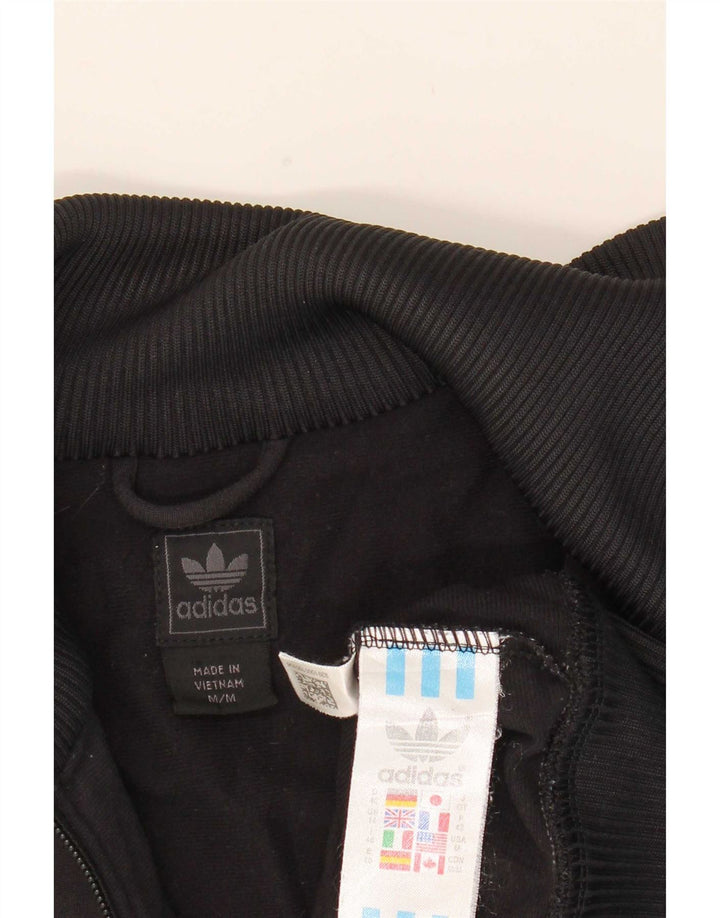 Γυναικεία αθλητική φόρμα Adidas Top Jacket UK 14 Medium Black Polyester