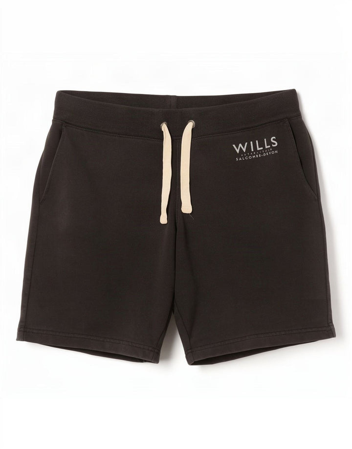 Ανδρικό αθλητικό σορτς Jack Wills Μικρό μαύρο βαμβακερό