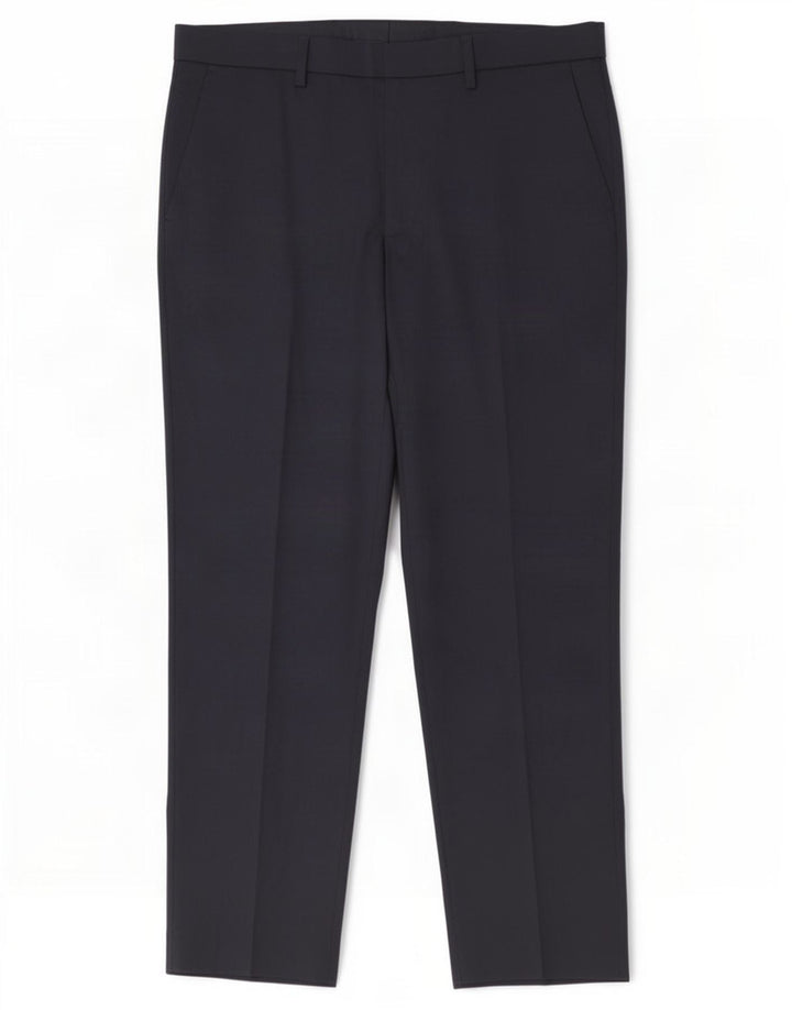 Ανδρικό κανονικό παντελόνι Marks & Spencer W36 L31 Navy Blue Polyester