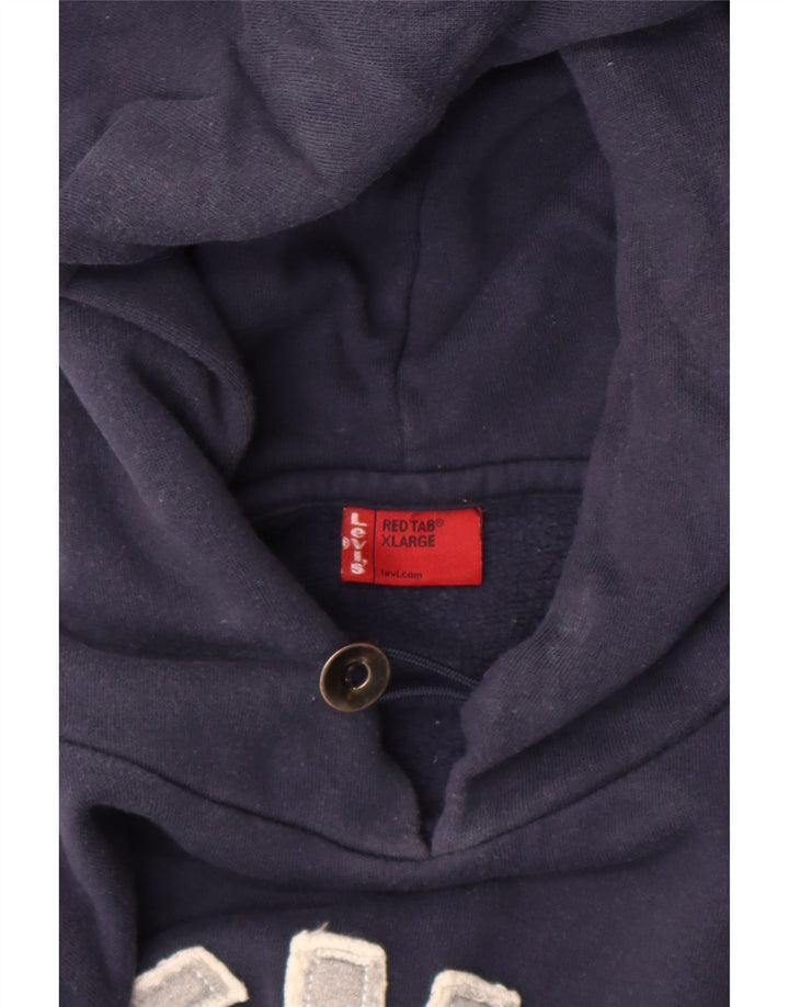 Ανδρικό γραφικό κουκούλα Levi's Jumper XL Navy Blue