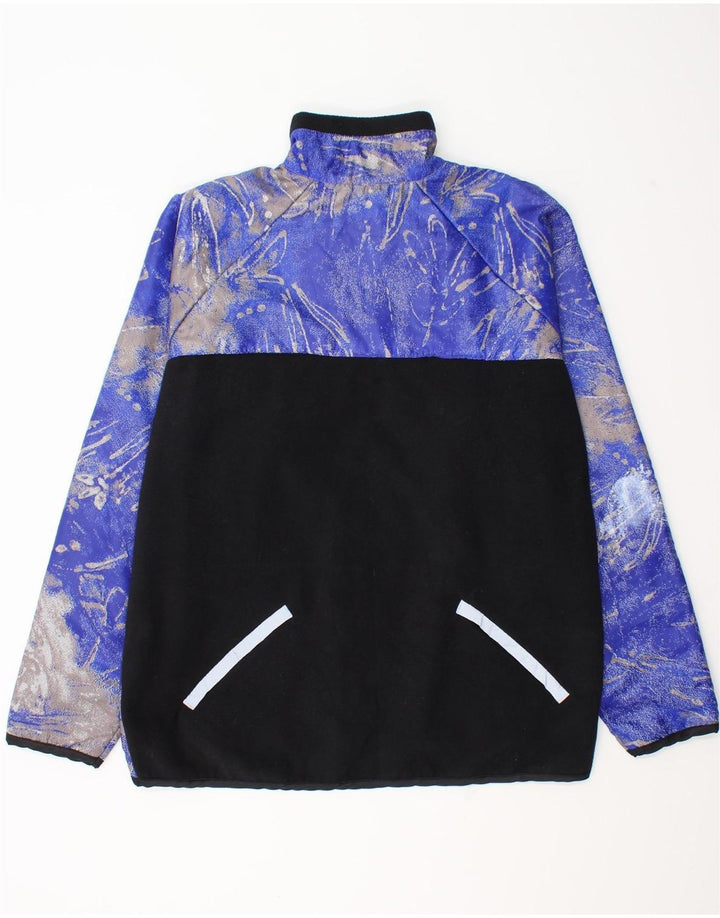 Vintage ανδρική αθλητική φόρμα Top Jacket XL Blue Floral Polyester