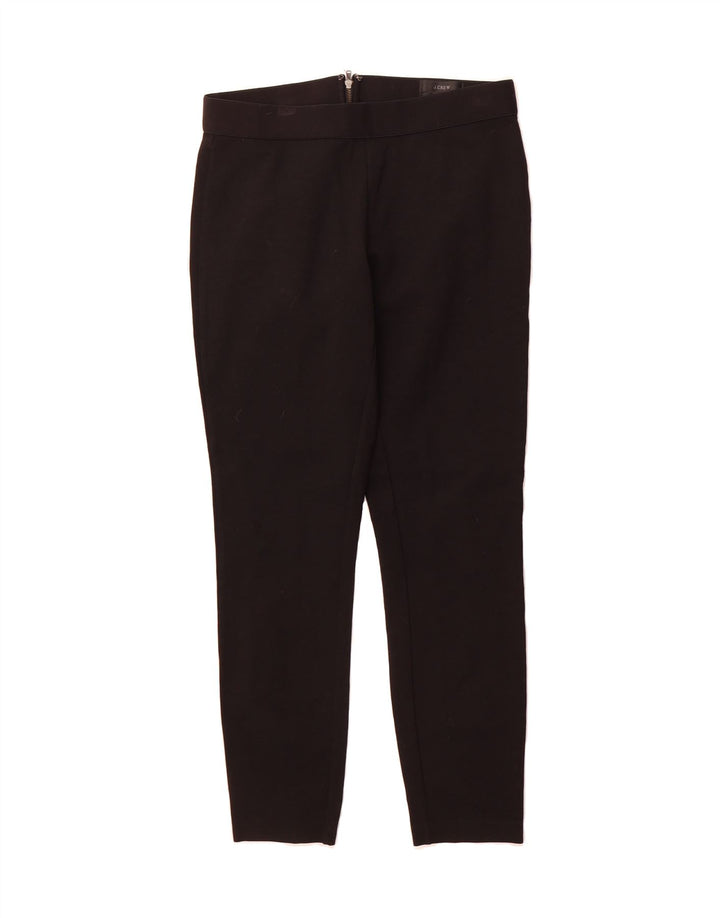 J. CREW Womens Pixie Slim Cropped Trousers US 4 Small W28 L25 Black Vintage J. Crew and Second-Hand J. Crew from Messina Hembry 
