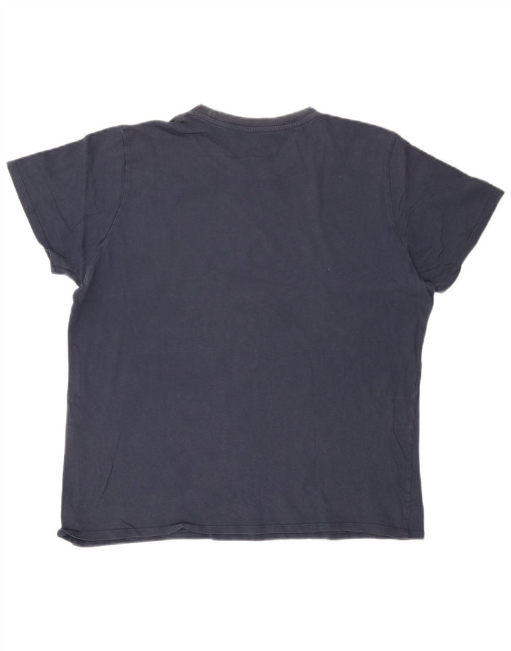 Ανδρικό γραφικό T-Shirt Levi's Top XL Navy Blue Cotton
