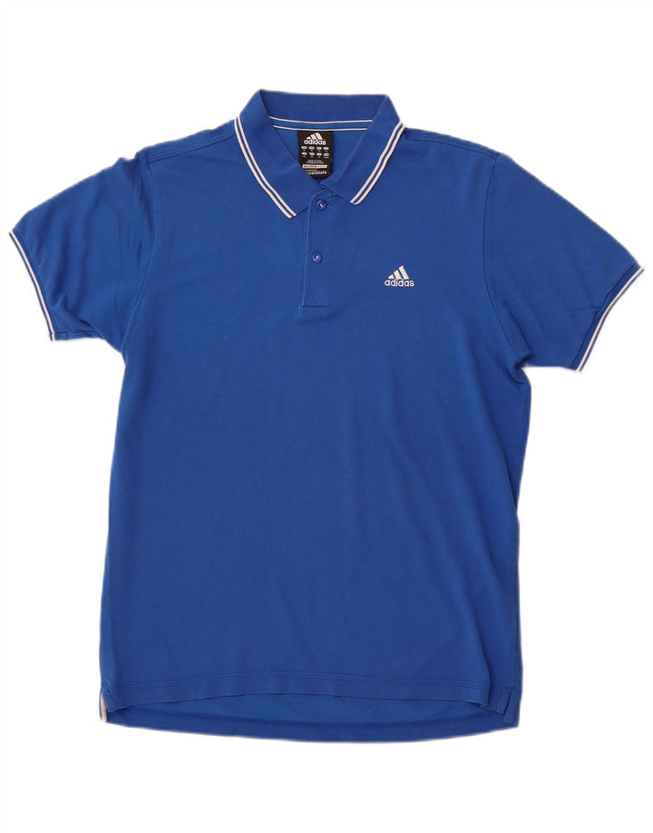 Ανδρικό πουκάμισο ADIDAS Clima 365 Polo Medium Blue βαμβακερό