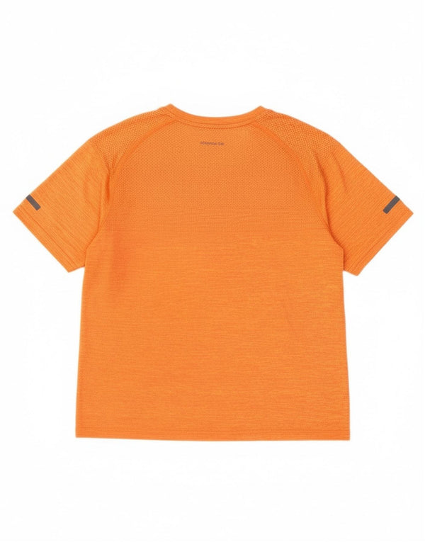 Russell Athletic Boys T-shirt Top 15-16 ετών 2XL Orange Sports