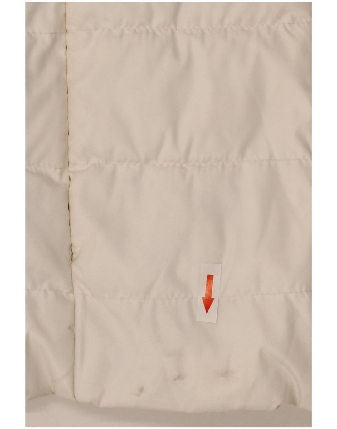 Superdry γυναικείο μπουφάν με κουκούλα UK 14 μεγάλο λευκό πολυεστέρα