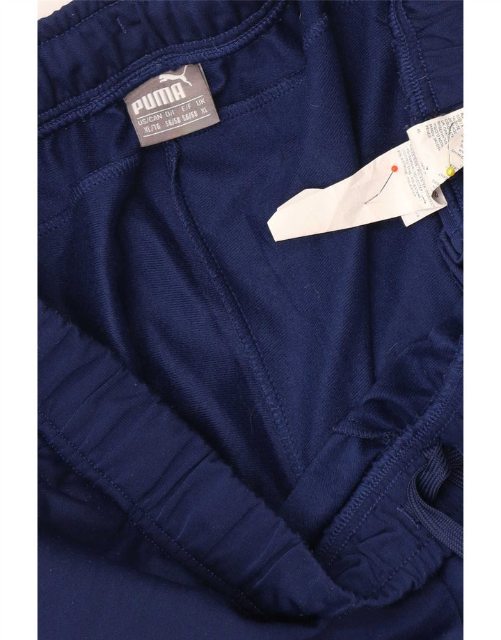 Ανδρική φόρμα Puma Παντελόνι Joggers XL Blue Colourblock Polyester